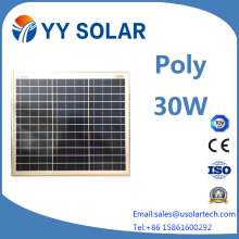 High Efficiency 30W Poly Solar Panel for Street Lights
